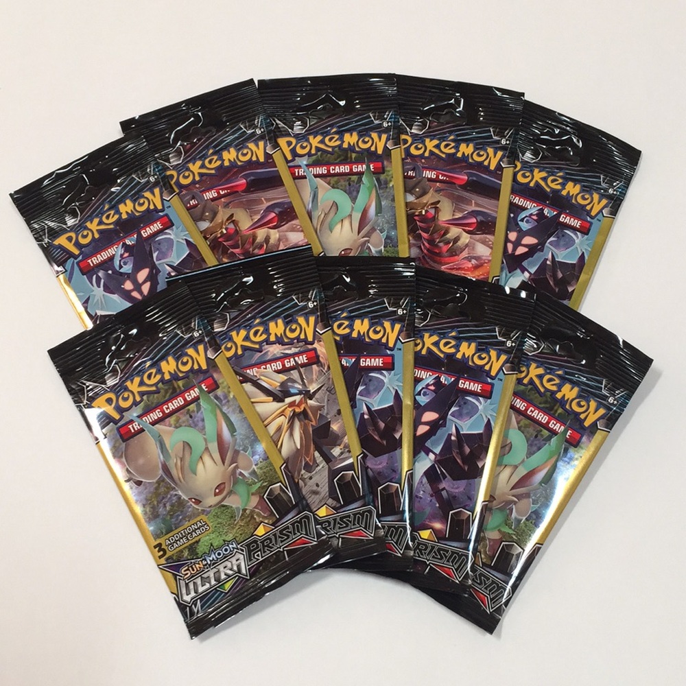 10 pack lot of Pokemon Cards!